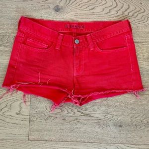 J Brand cut off shorts